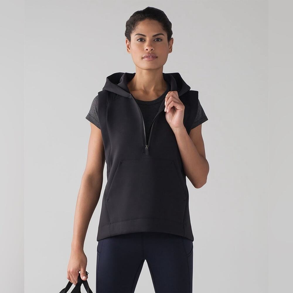 Lululemon Re-Form Vest Black Jacket Size 4 - Picture 5 of 8